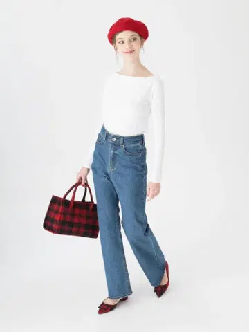 미사용 새상품 트루 바이 마리코 오이카와 데님 Suzie 36