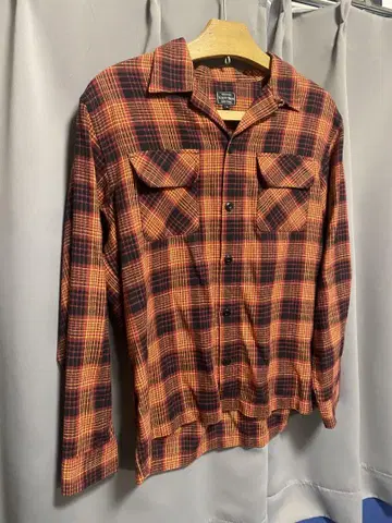 schott 플란넬 셔츠 L 새상품급