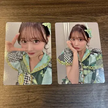 사쿠라이 유이 트레이딩 카드 2장 세트 fruits zipper
