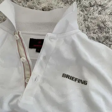 BRIEFING 반팔 셔츠 피케 셔츠