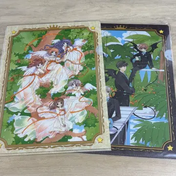 카드캡터 사쿠라 CLAMP 클리어 파일