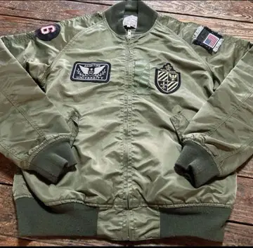 MA-1 플라이트 자켓 올리브 그린