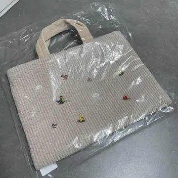 FEILER pionunana 자수 토트백 베이지