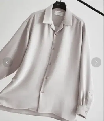 새상품급 Dry 트윌 오픈 카라 셔츠 LS