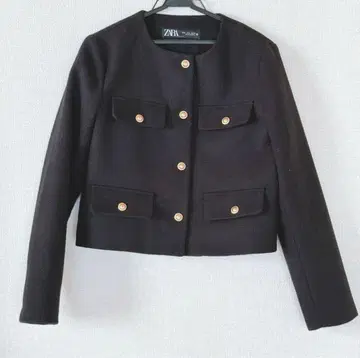 ZARA 플랩 크롭 자켓
