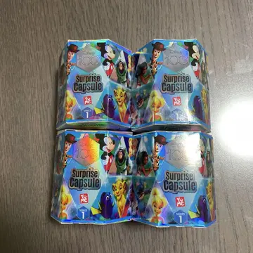 디즈니 Disney 100 서프라이즈 캡슐 4개 세트