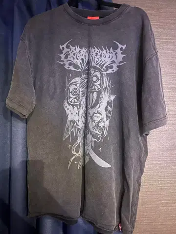 CR CrazyRaccoon 락의 날 ROCKDAY 티셔츠