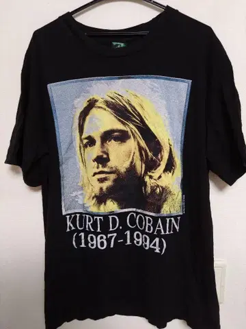 Kurt Cobain 티셔츠 XL 사이즈