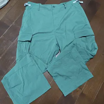 RVCA 카고 팬츠 그린 컬러