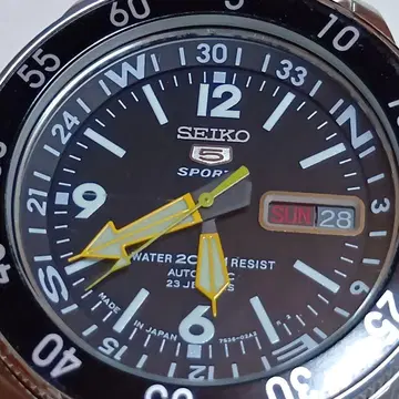 SEIKO 5 SPORTS 자동 와인딩 손목시계 아틀라스 일본제