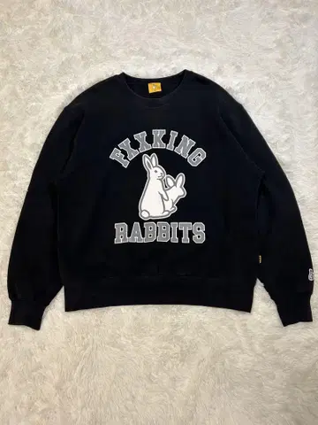 FR2 에프알2 빅 토끼 로고 맨투맨 L 새상품급