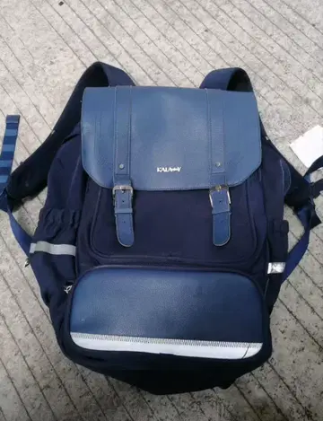 KALAWAY 네이비 플랩 백팩