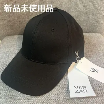 [ 미사용 새상품 ] 바자르 캡 VARZAR 블랙 깊은