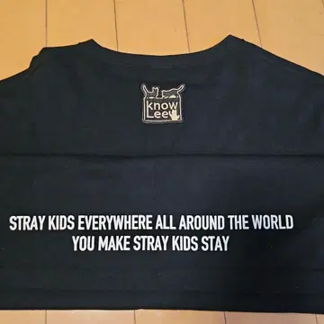straykids 리노 공식 와펜 T셔츠