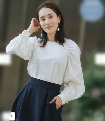해시 뉴앙스 블라우스