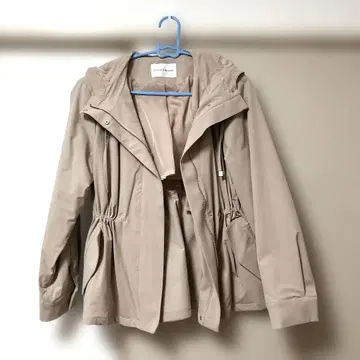 마운틴 파카 핑크 베이지 M