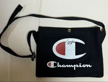 Champion 블랙 백