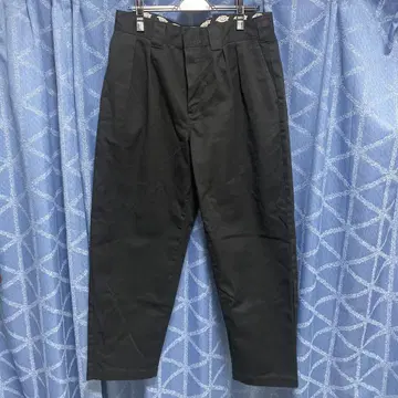 Dickies 투 턱 와이드 테이퍼드 팬츠 14788600