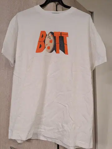 BOTT 로고 화이트 T셔츠