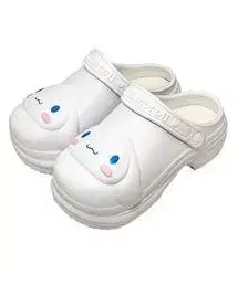 산리오 시나모롤 통굽 샌들