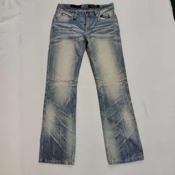 y2k 00s ROUNDER 오니히게 허니컴 가공 데님 팬츠 M