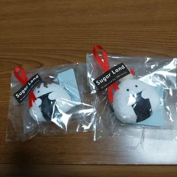꼭 쥔 오니기리 씨 키링 2개 세트