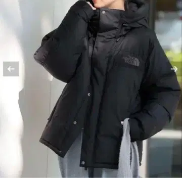 THE NORTH FACE 블랙 다운 자켓