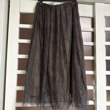 INGEBORG 레이스 롱 스커트