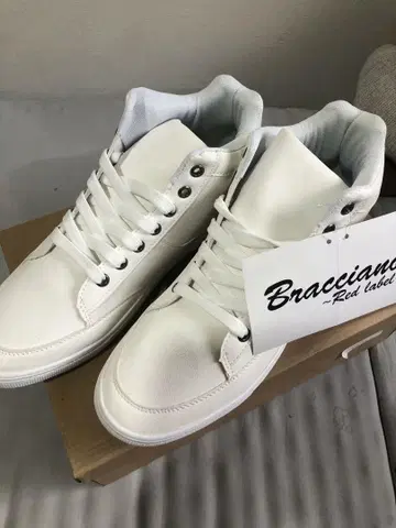 새상품 Bracciano Red label 하이컷 스니커즈 2세트