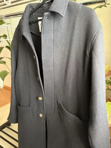 ZARA 스텐카라 코트 다크 네이비 [ XL ]