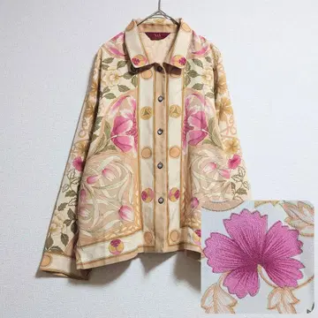 a V&A 빈티지 레트로 셔츠 꽃무늬 스카프 아트 보타니컬
