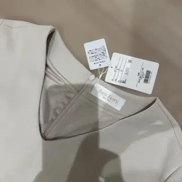 V넥 원피스 아이보리 택 포함 새상품 3L
