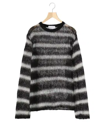 SUGERHILL 24AW MOHAIR STRIPE PULLOVER