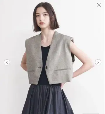 [ aewen matoph ] 라메 숄더 숏 베스트