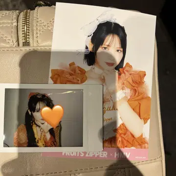 FRUITS ZIPPER 엽서 & 폴라로이드 세트