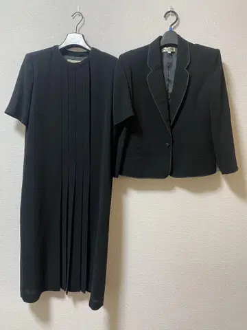 [ SOCIAL ] 블랙 포멀 프론트 오픈 원피스&자켓 11호 ( L )