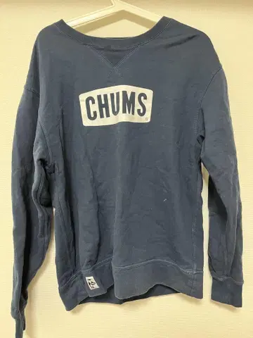 CHUMS 네이비 맨투맨 L