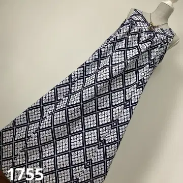 유카타 리메이크 원피스 1755 유카타 옷감 넉넉한 원피스 롱 기장