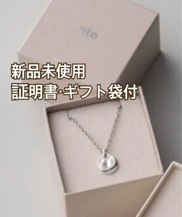 [미사용 새상품_기프트백 포함] ete 코인 페어 목걸이(남성용만)