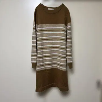 BEAMS HEART 스트라이프 니트 원피스