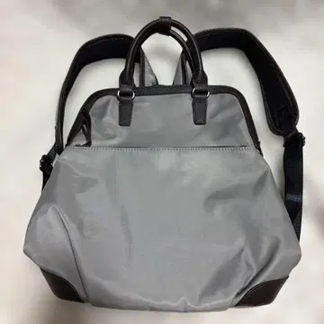 (GUSCIO) 그레이 나일론 백팩