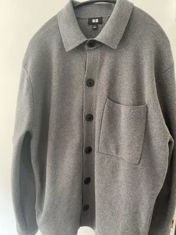 UNIQLO 밀라노 리브 셔츠 가디건