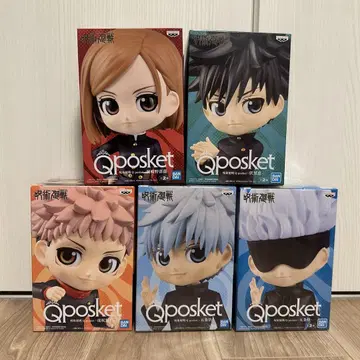 Qposket 피규어 주술회전 5체 세트
