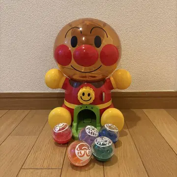 호빵맨 두근두근 가챠 굴러라