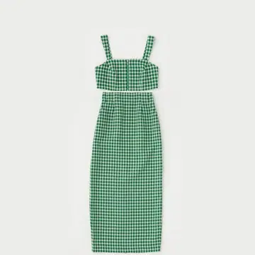 MOUSSY 트위드 셋업