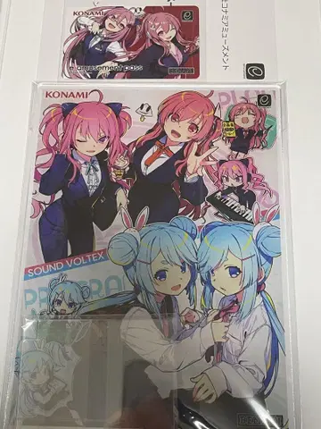 SDVX 연간 패스 혜택 e-amusement pass A5 비주얼 패널