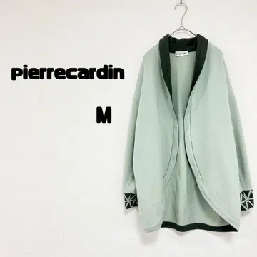 pierrecardin 긴팔 가디건 그린 계열 미세스 울 M 겉옷