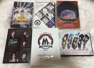 킹프리 King&Prince DVD Blu-ray 6점 묶음 판매