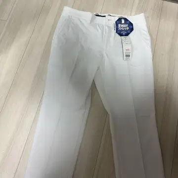 캘러웨이 골프 팬츠 L 화이트 스트레치