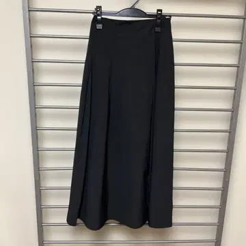 Lounge dress 블랙 플레어 롱 스커트